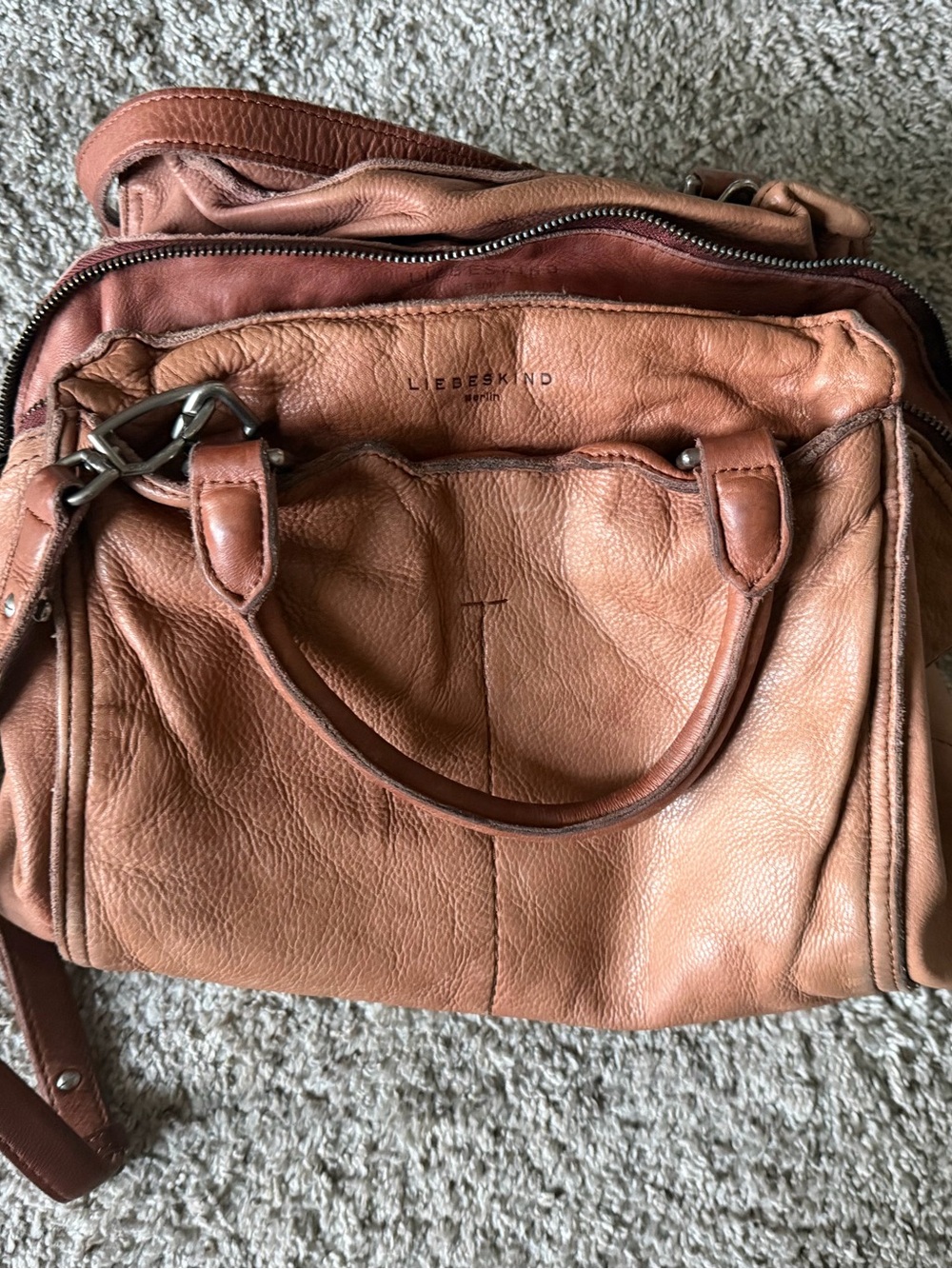 Liebeskind Berlin soft leather Fuji Bag